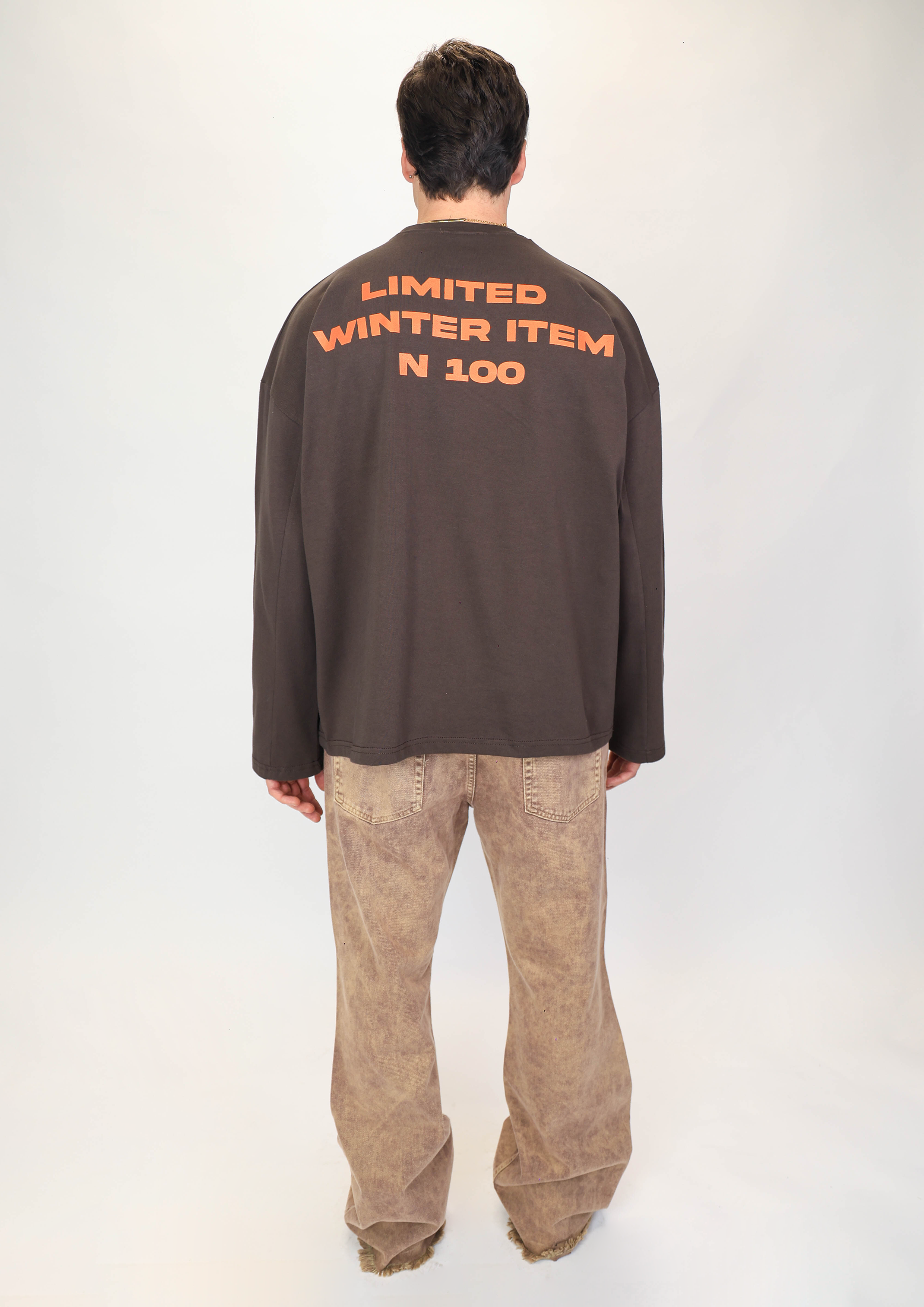 Long Sleeves Limited B Brown