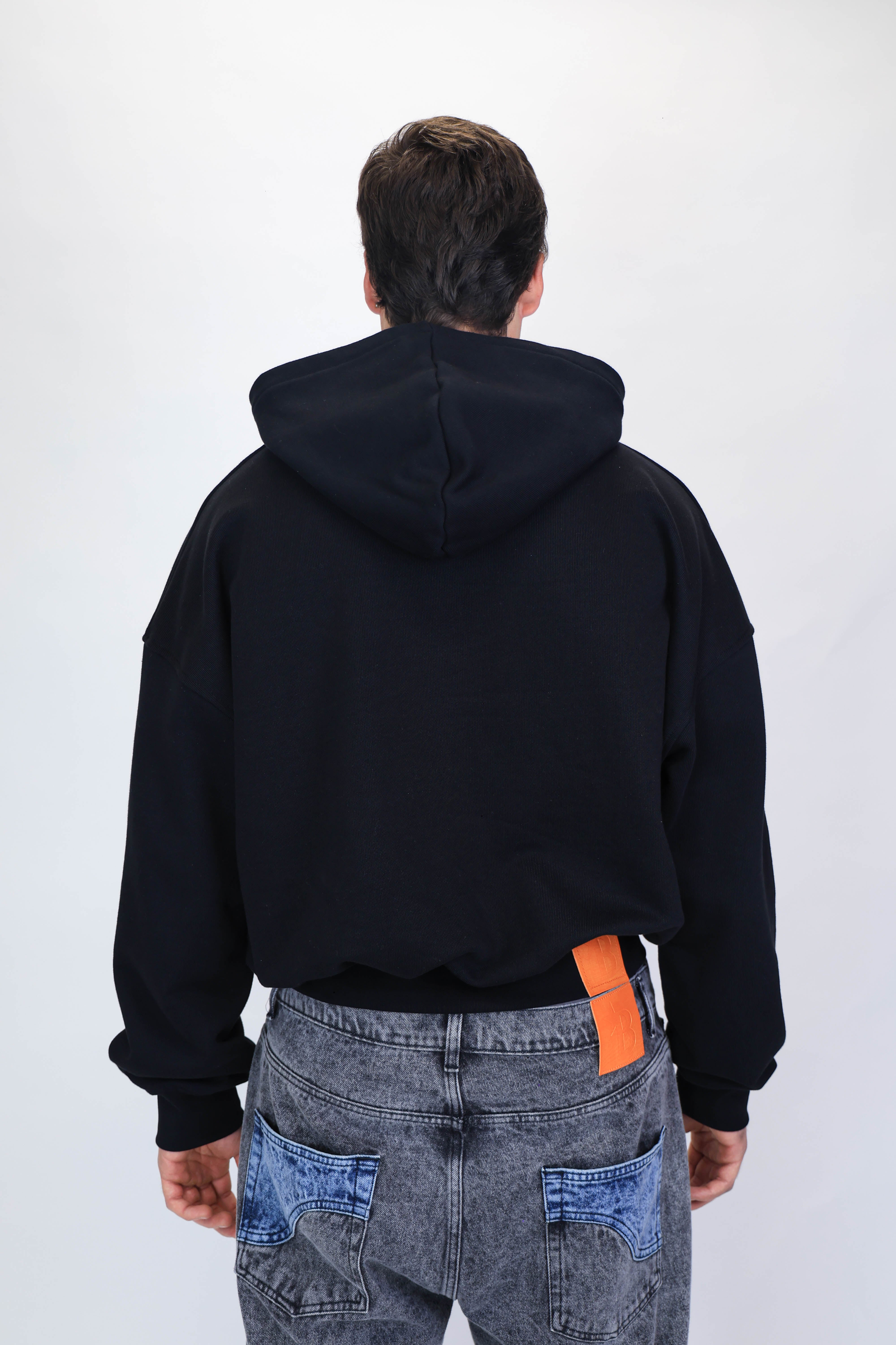 Hoodie Super Star Black