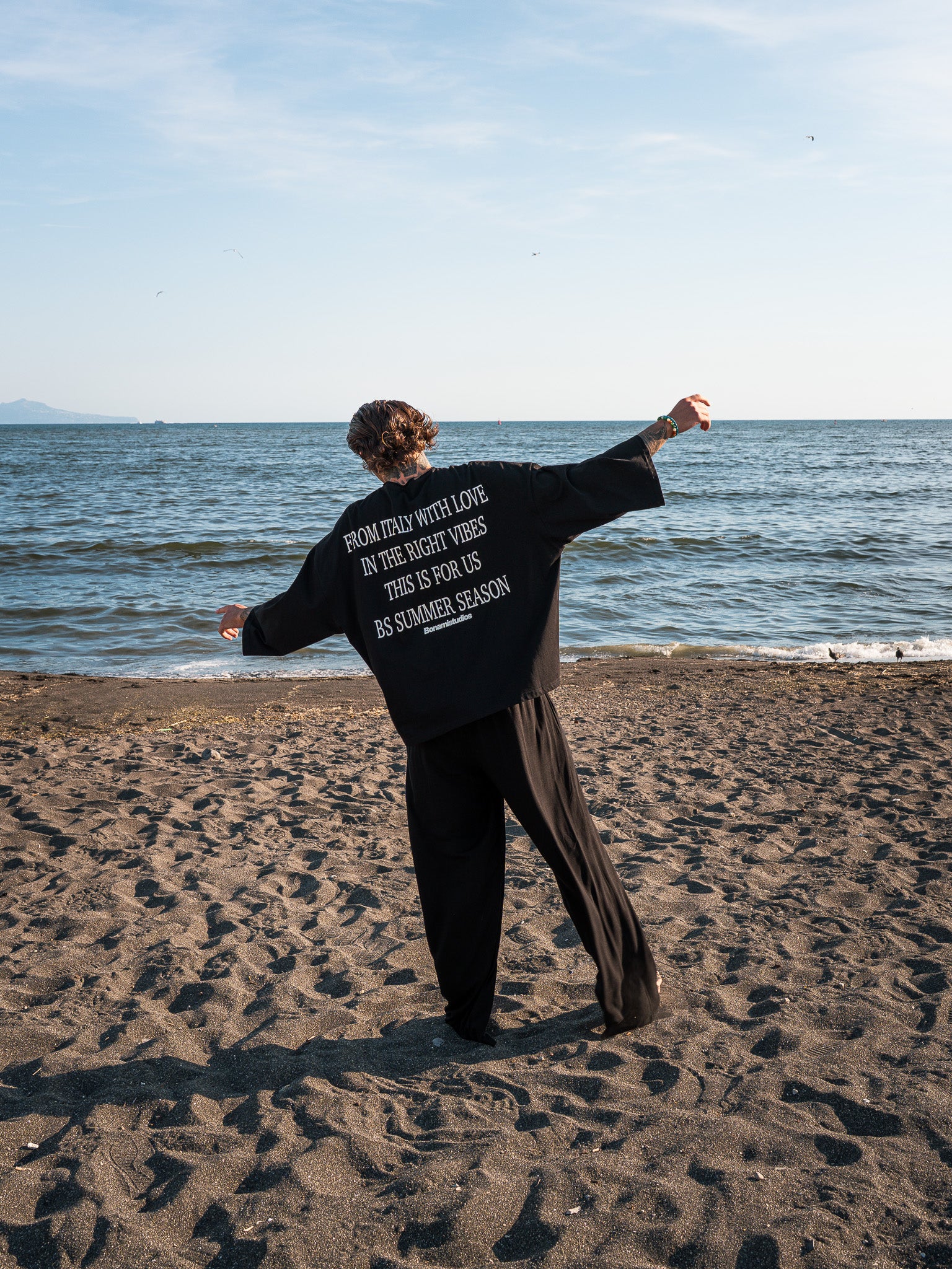 T-shirt Season Black