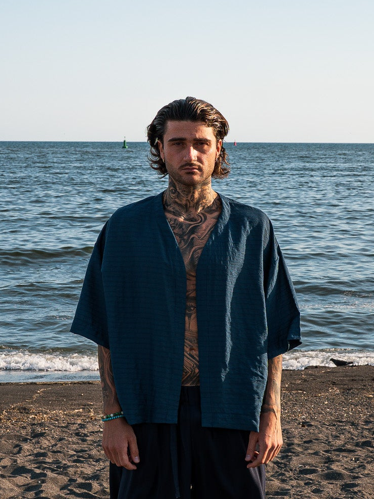 Cardigan Kyros Blue
