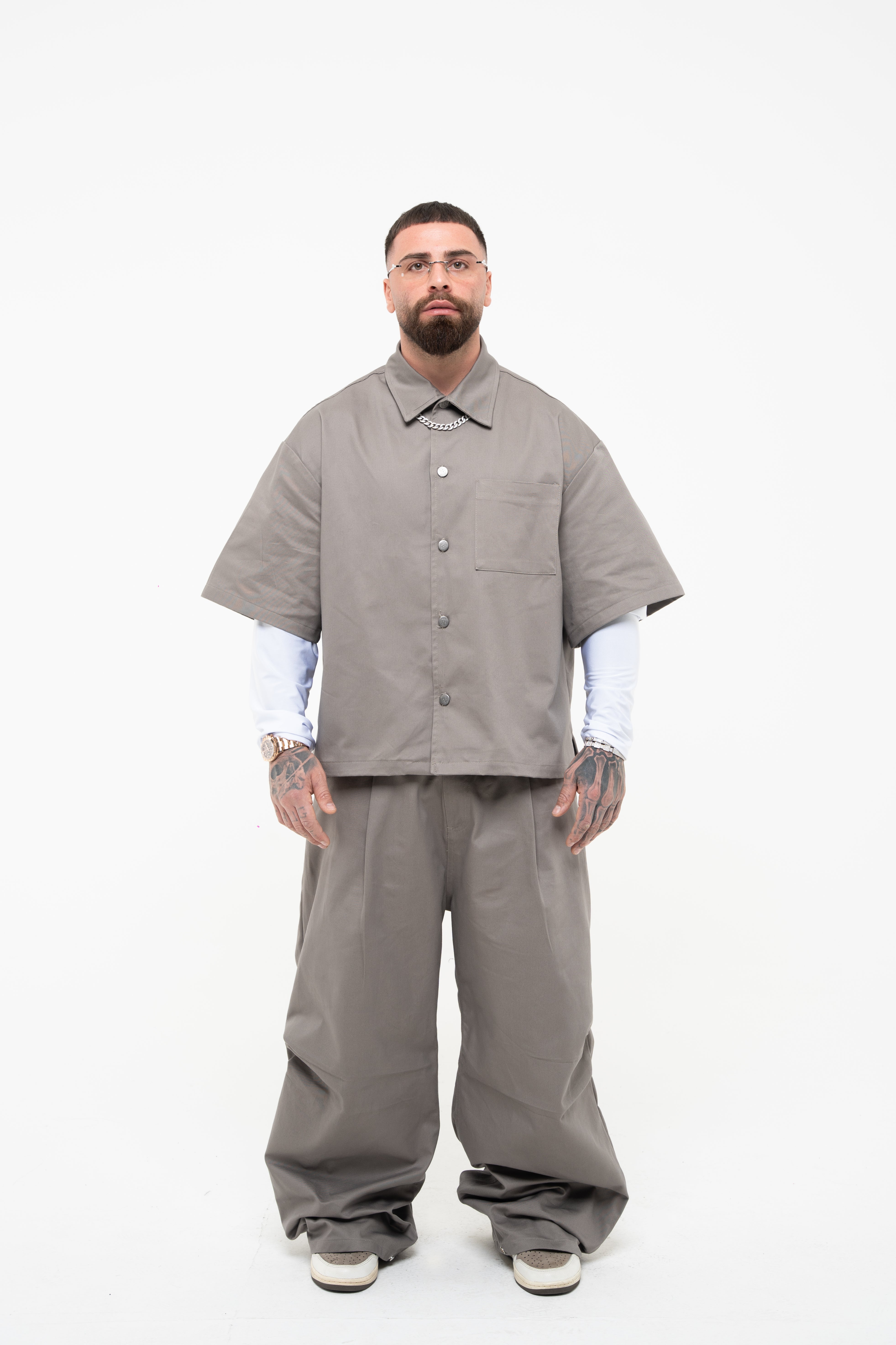 Bouncer Suit Lead Grey