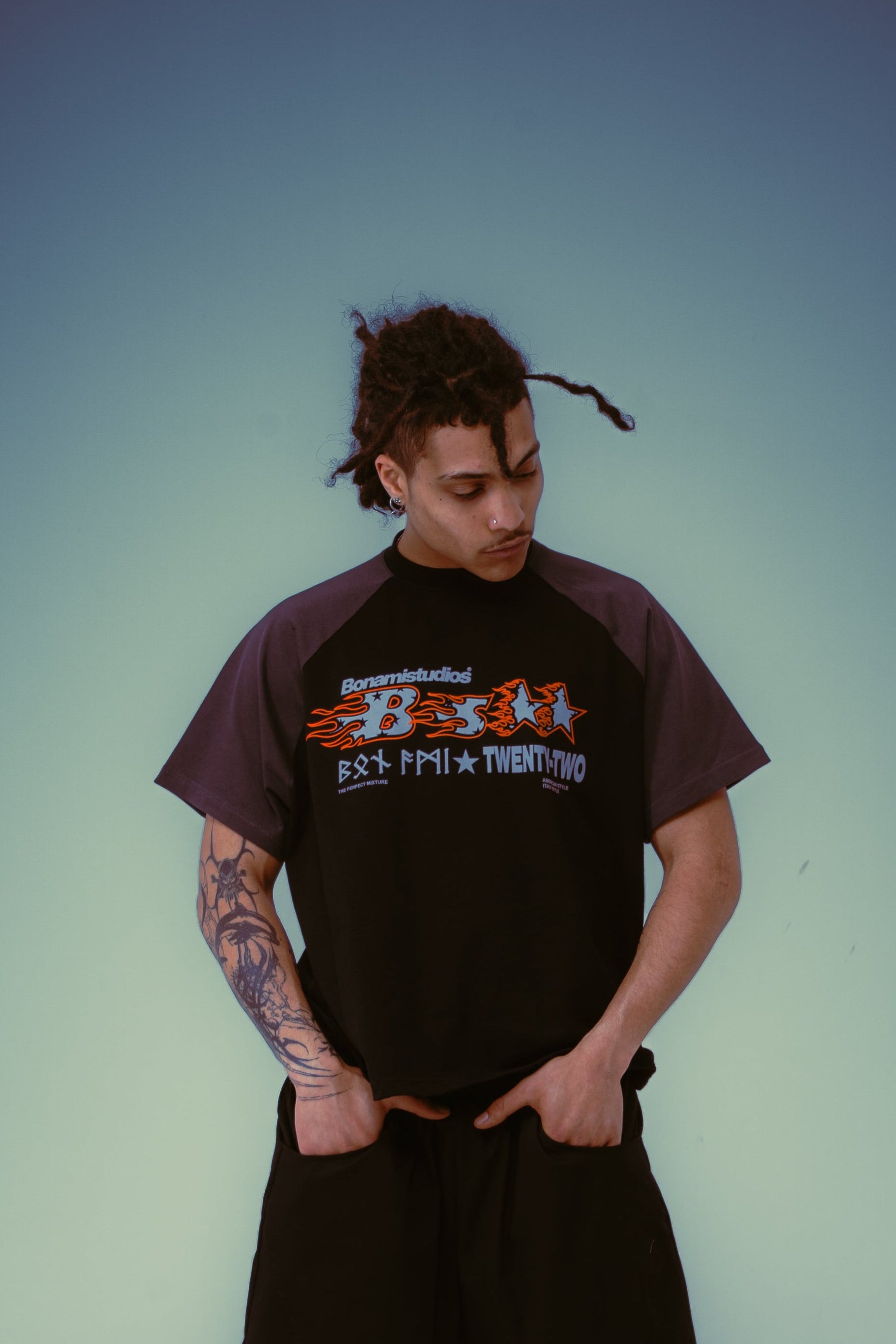 T-Shirt BS Stars Black