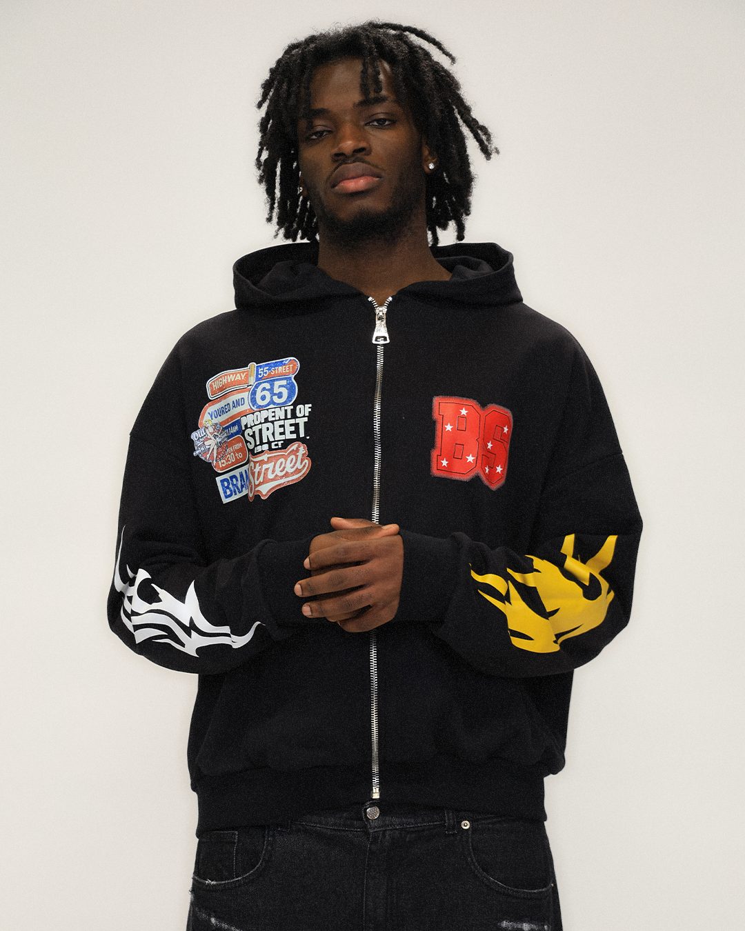 Hoodie BS Street Black