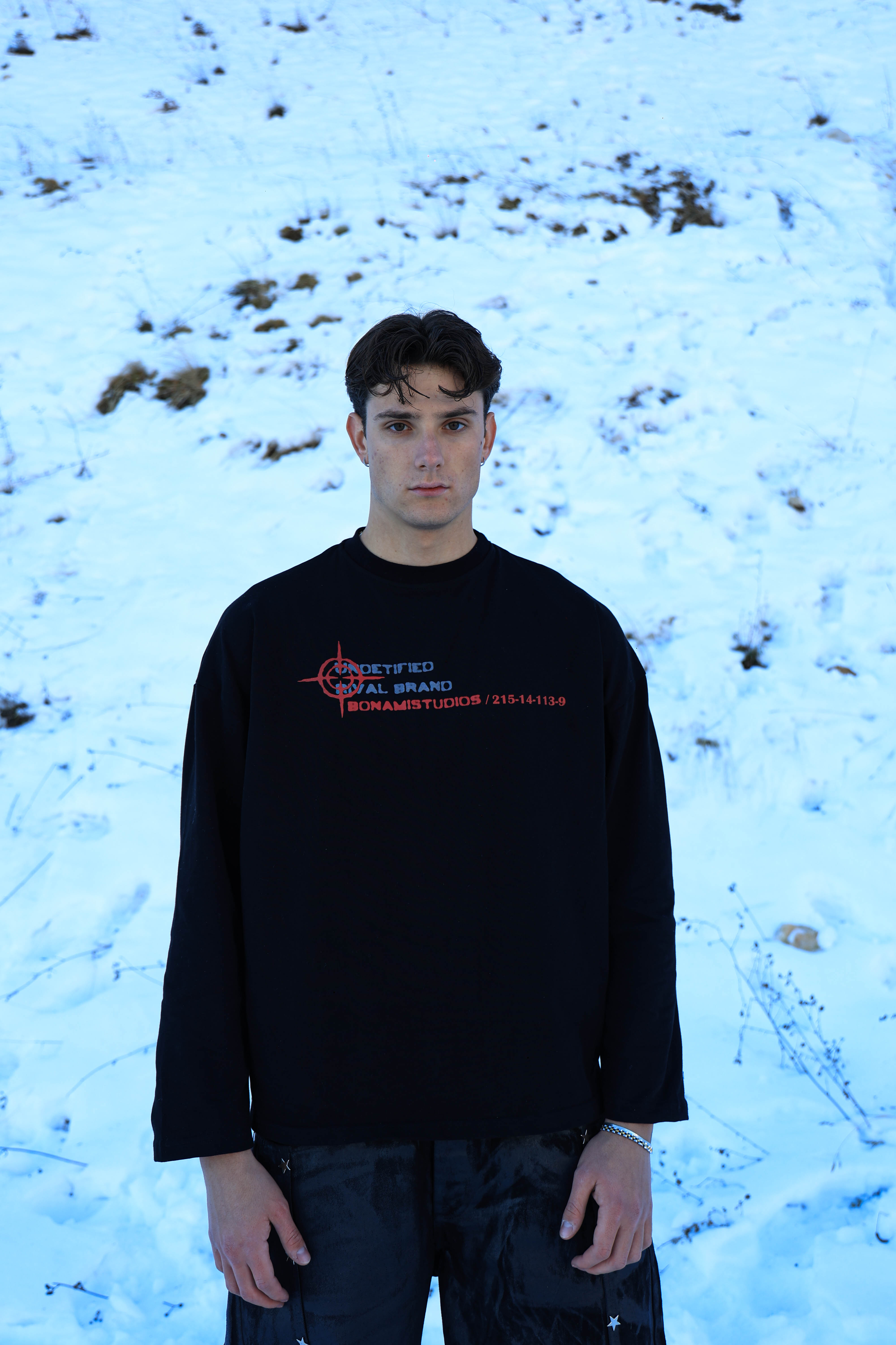 Long Sleeves Finder Black