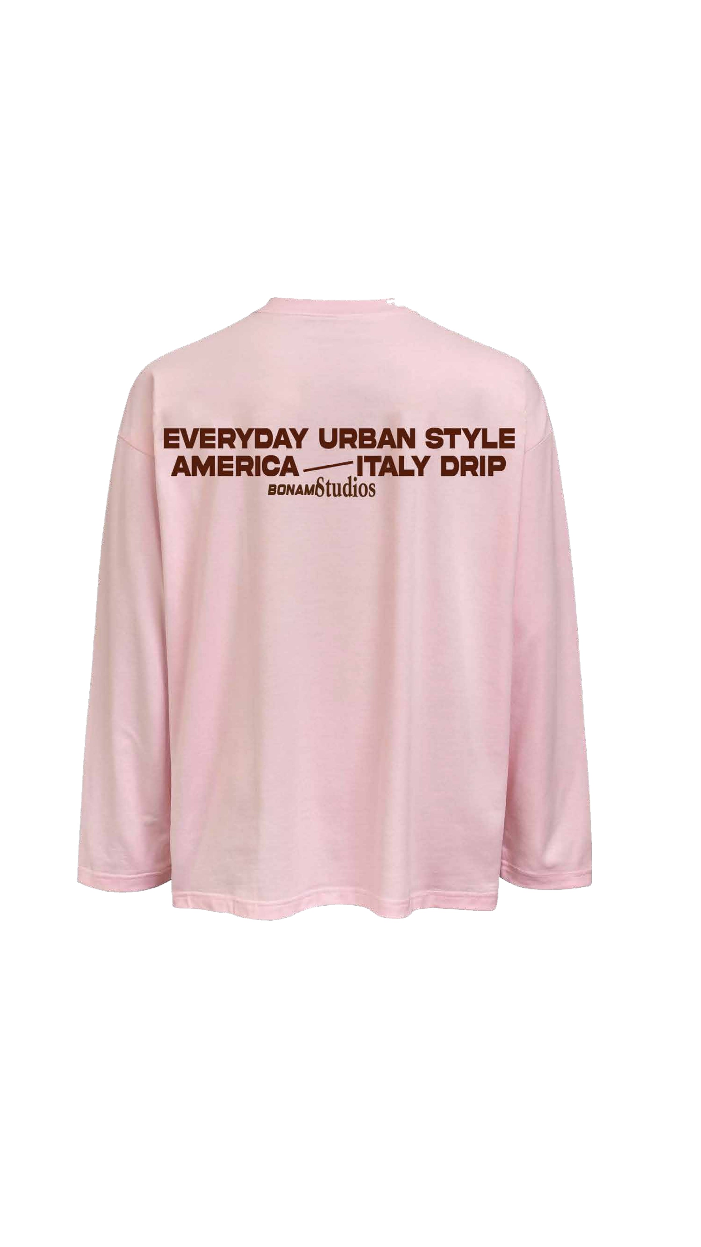 Long Sleeves Everyday Pink