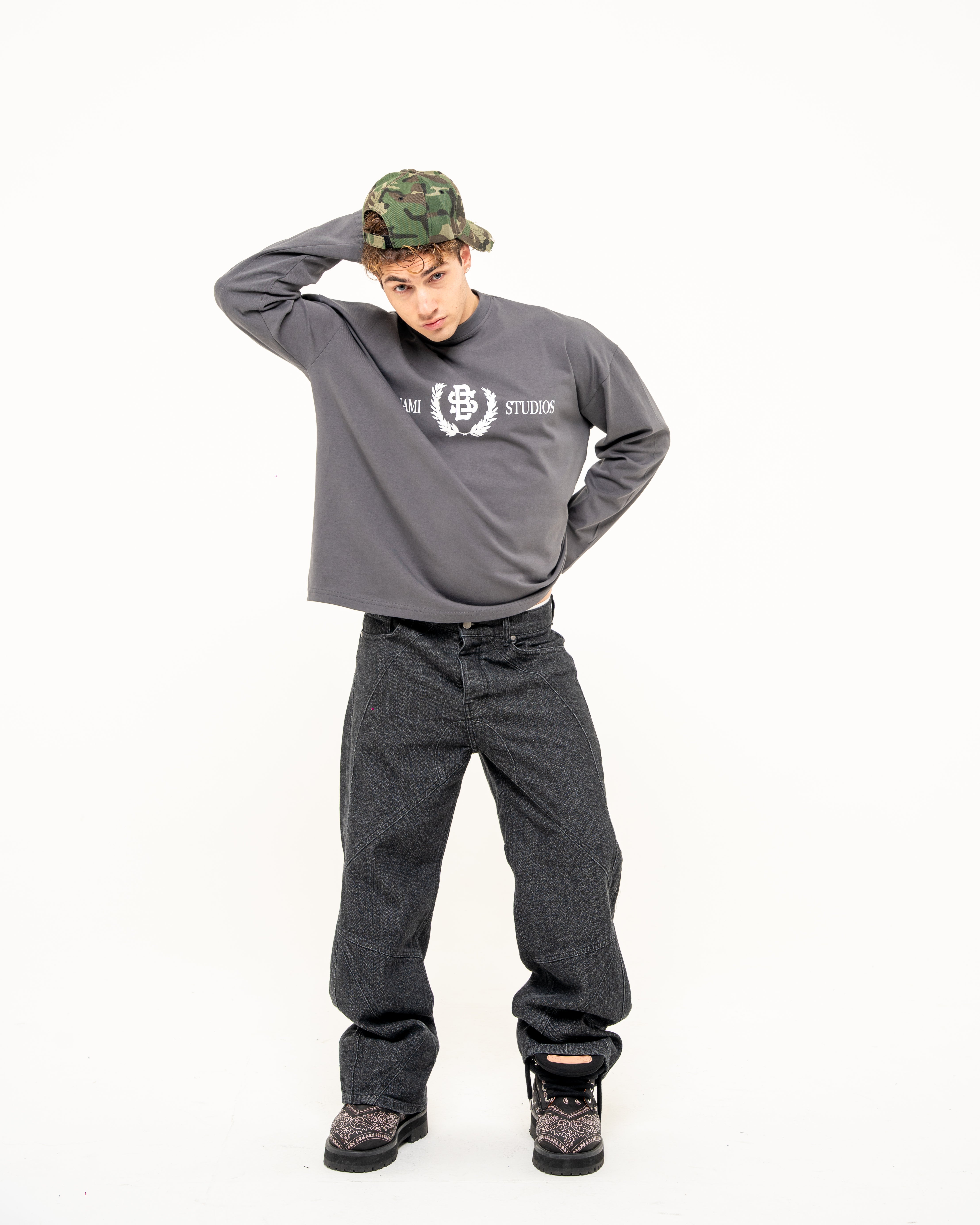 Longsleeves Laurel Lead Grey