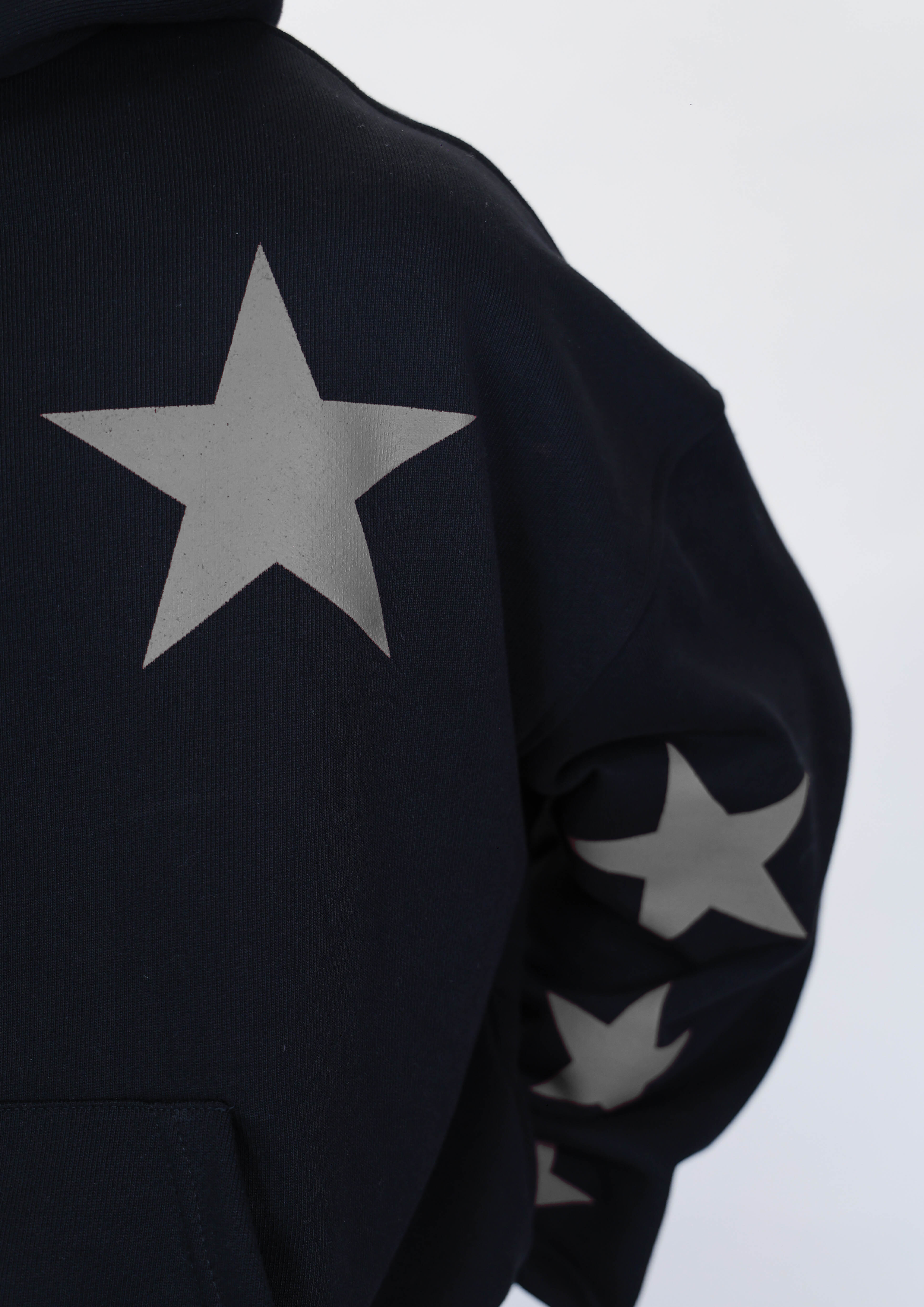 Hoodie Super Star Black